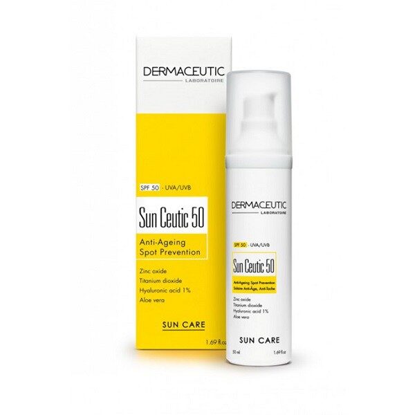 Dermaceutic Krēms anti-age efektu ar SPF50 - Sun Ceutic SPF50 
